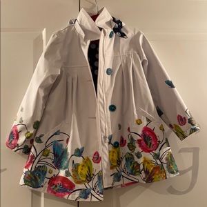 Catimini little girls raincoat
